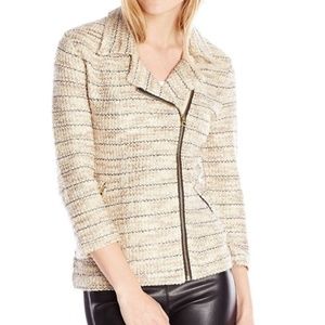 Lucky Brand Tweed Motorcycle Jacket